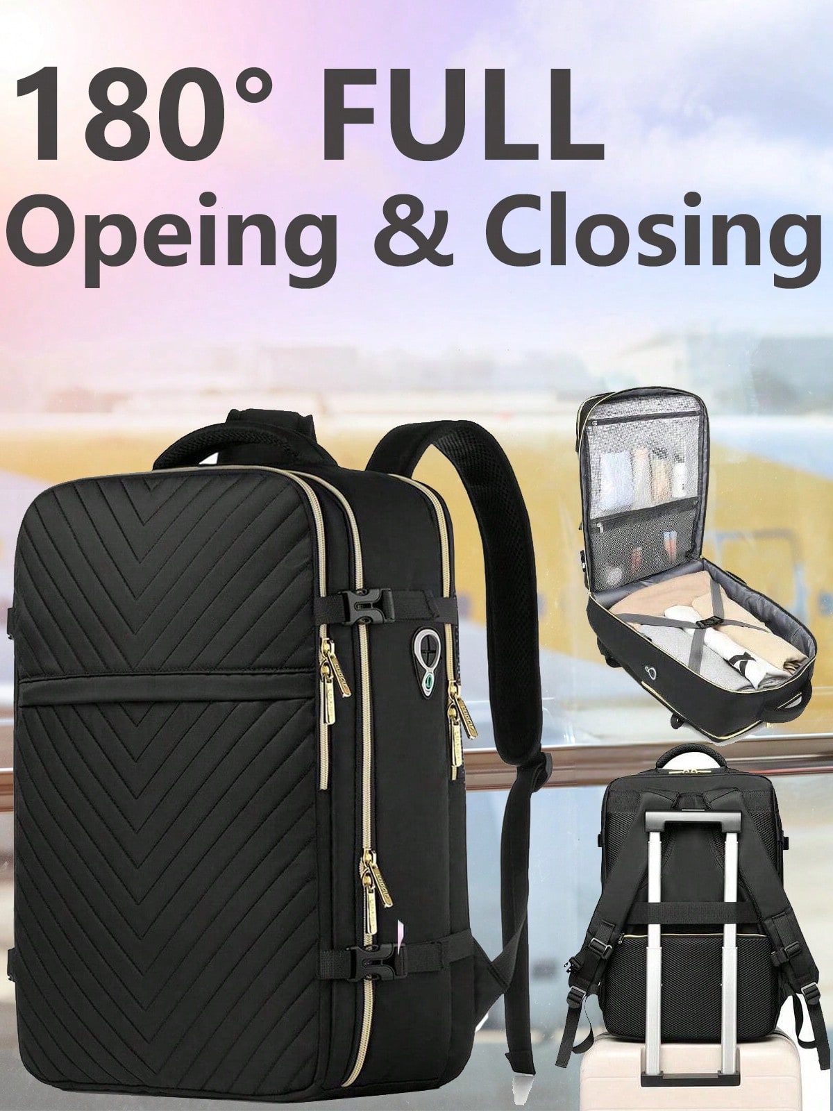 Luggage - Zaino da Viaggio Grande - Approvato
