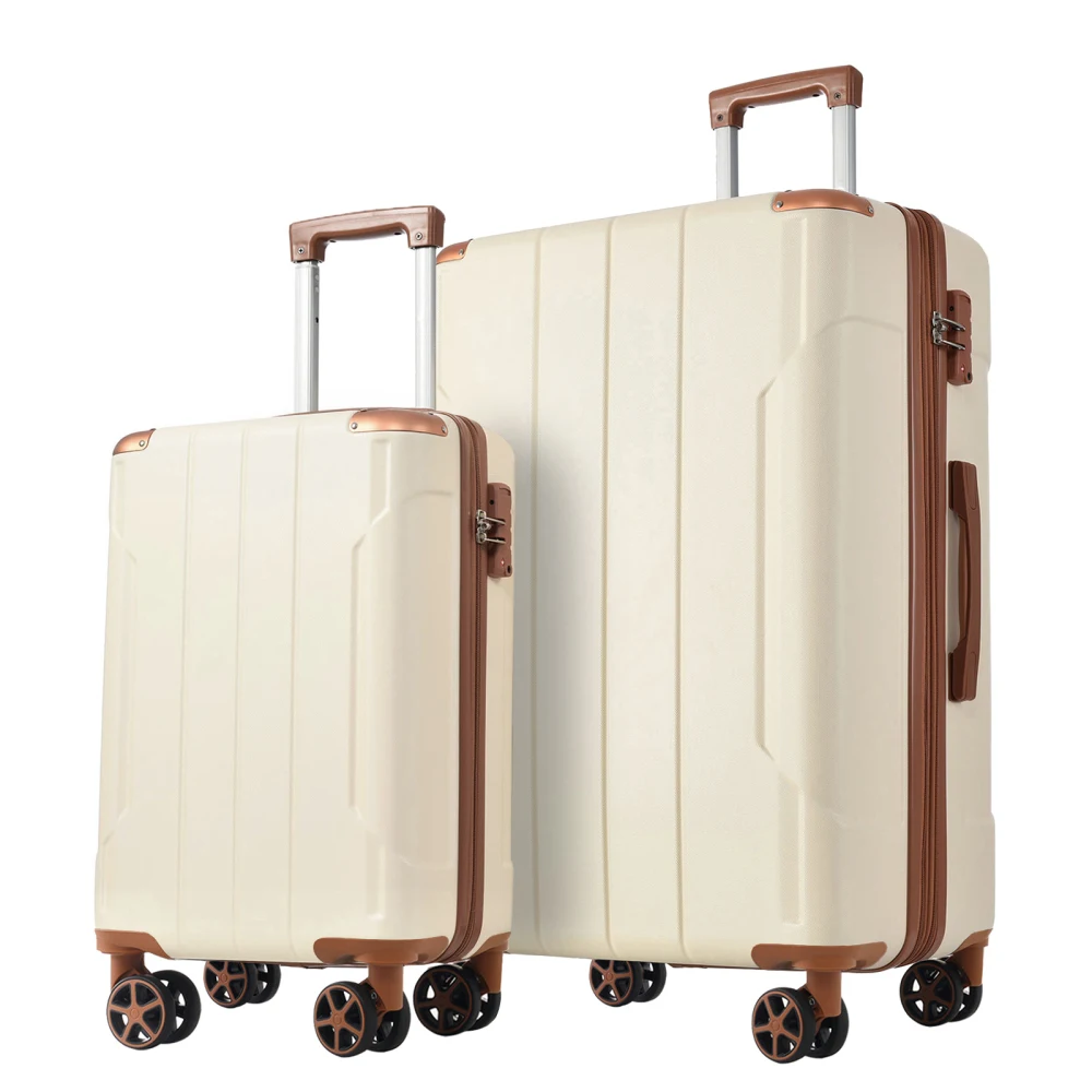 Expandable Hard Shell Luggage Set - Set di Valigie Rigide in ABS