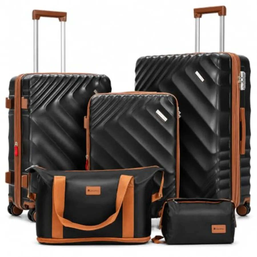 Set da 5 valigie rigide espand - Expandable Hard Shell Luggage Set recensione e prezzo