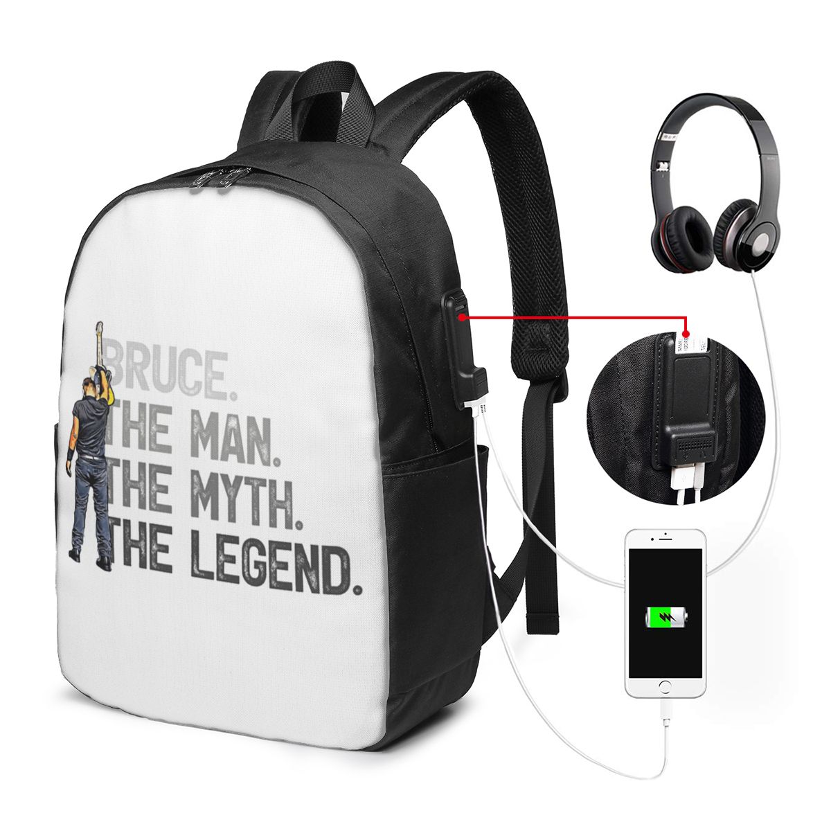 Zaino Bruce Springsteen, borsa - Travel Bags recensione e prezzo