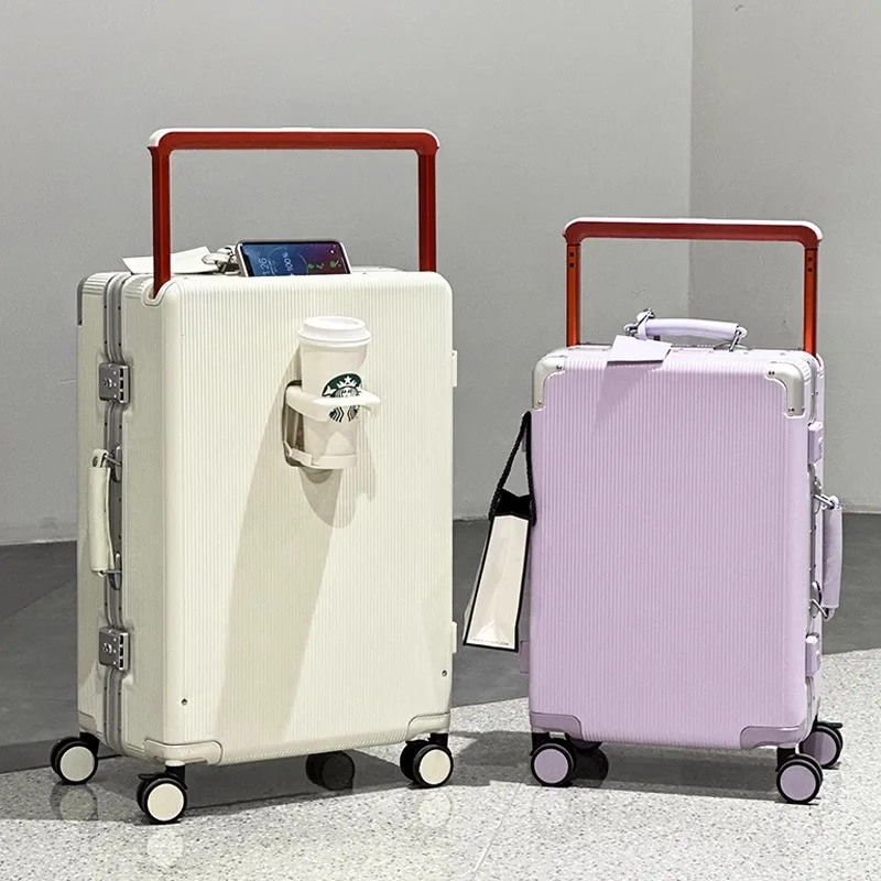 Valigia da viaggio con manigli - Aluminum Frame Carry On Luggage recensione e prezzo