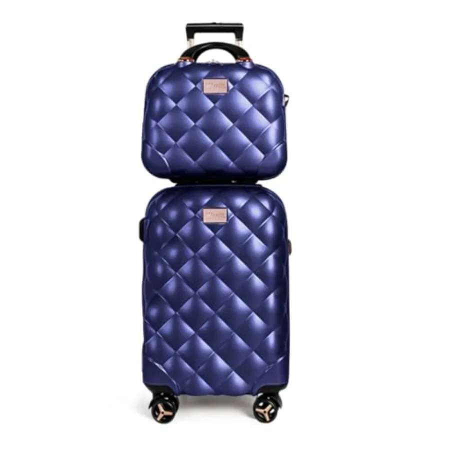 Set da 2 valigie da viaggio, d - Expandable Hard Shell Luggage Set recensione e prezzo