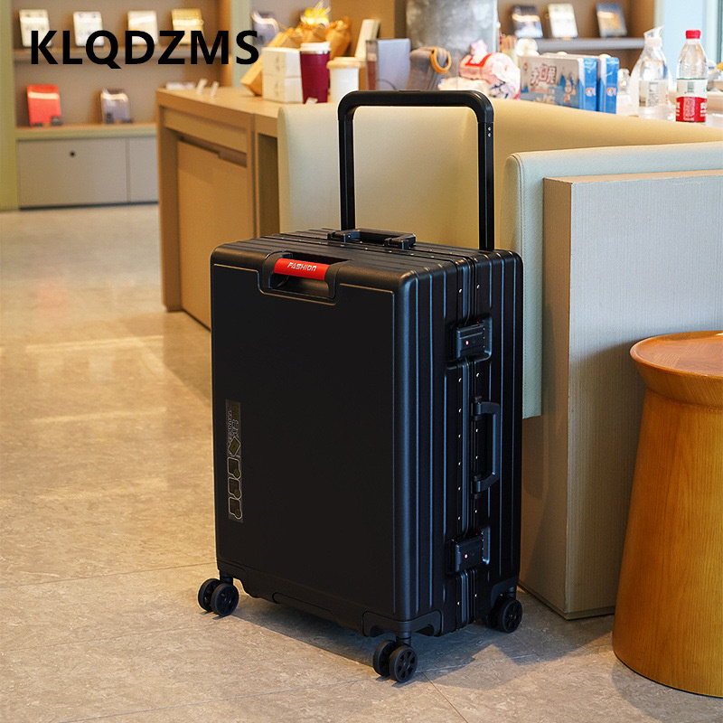 KLQDZMS Valigia con telaio in  - Aluminum Frame Carry On Luggage recensione e prezzo