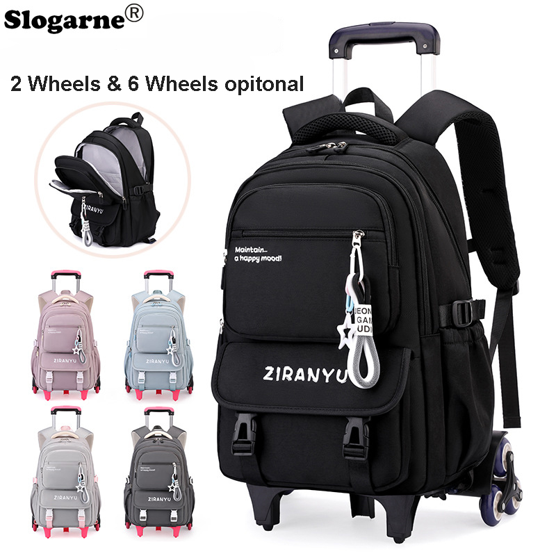 Zaino Trolley per Studenti 202 - Foldable Rolling Luggage Bag recensione e prezzo